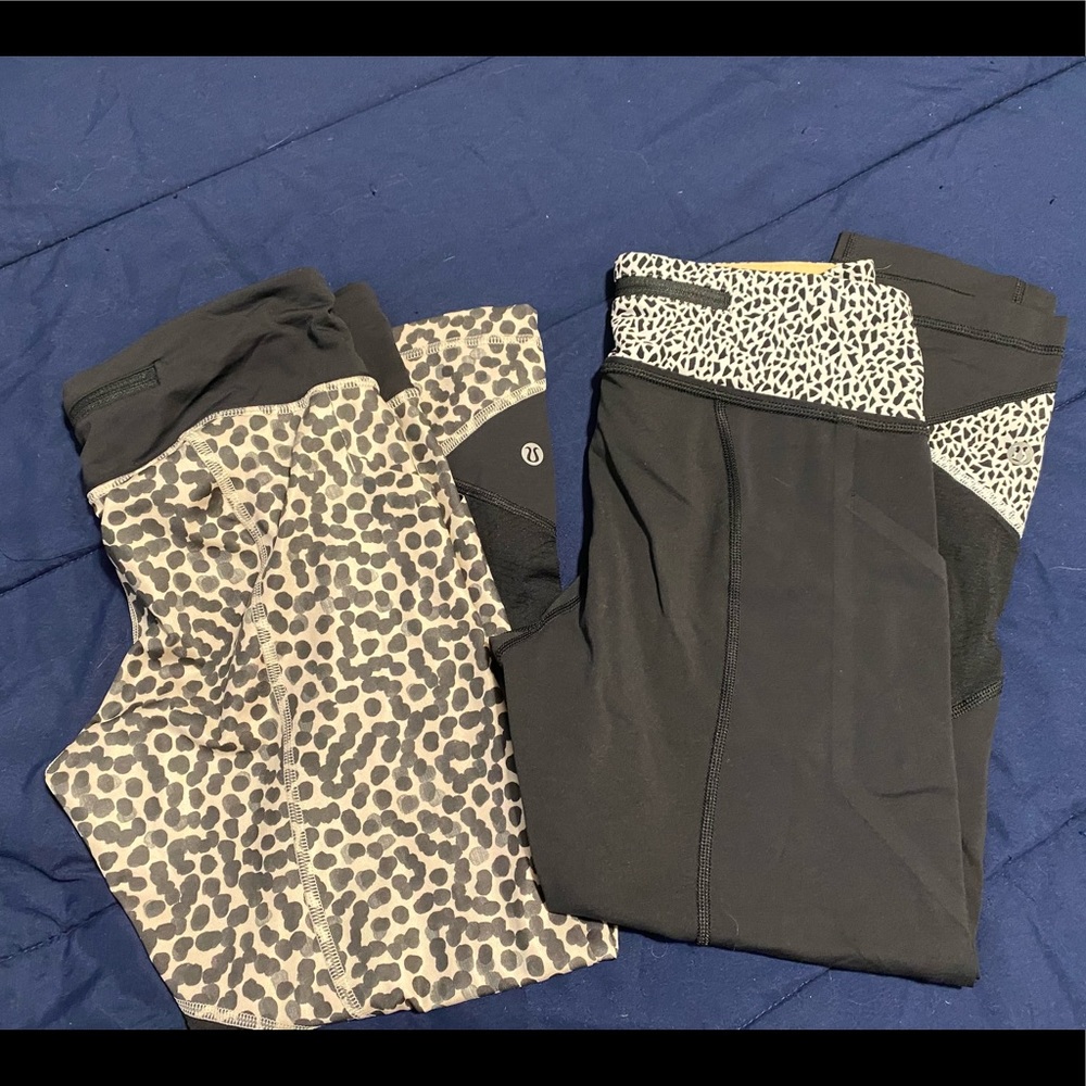 2 pairs of Lululemon Leggings